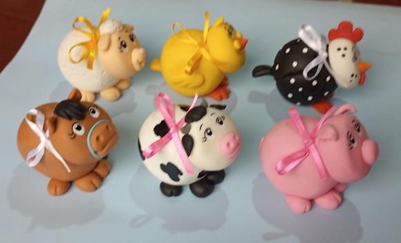 Mini Baleiro Fazendinha lembrancinha