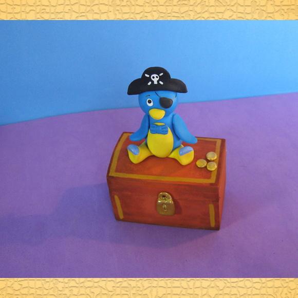 Mini Baú  mdf Backyardigans Lembrancinhas