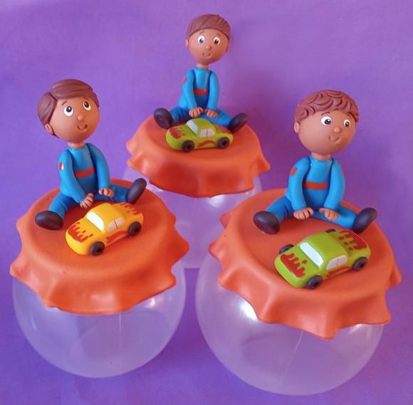 Pote Centro de Mesas festa Hot Wheels
