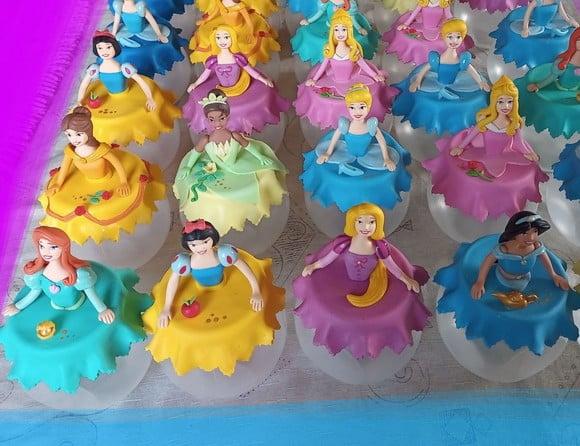 Princesas Disney Centro de Mesas