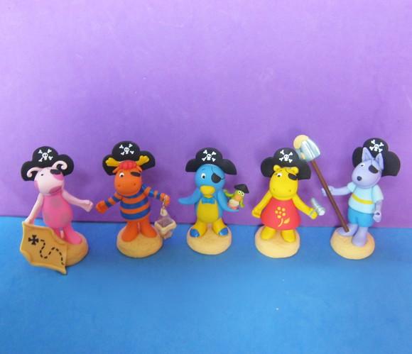 Topo de bolo dos backyardigans Pirata