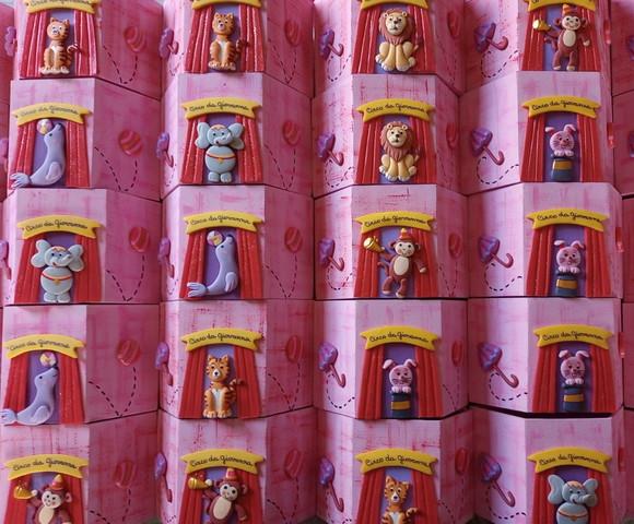 Tenda de Circo Porta Lápis mdf Centro de Mesa e lembrancinha