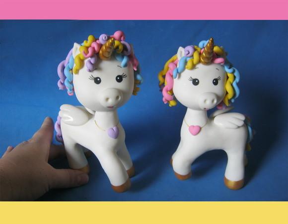 Unicornio Enfeite de Mesa
