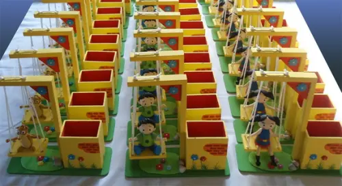 Balancinho da Luna Centro de Mesa mdf