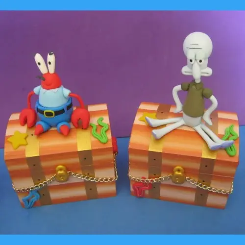 CENTRO DE MESAS Bob Esponja