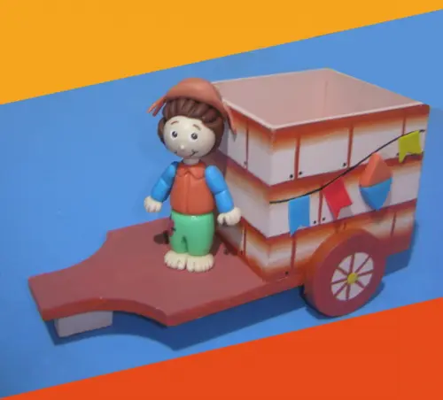 Fazendinha cachepô mdf Porta Lápis e bombons lembrancinha de festa junina