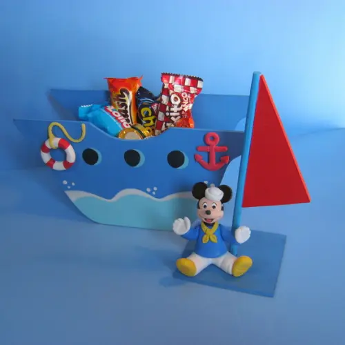 Festa Mickey Barco Centro de Mesas