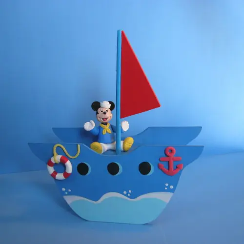 Festa Mickey Barco Centro de Mesas
