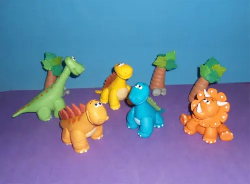 Kit dinossauros de biscuit enfeite de Mesas