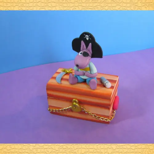 Mini baú backyardigans lembrancinhas