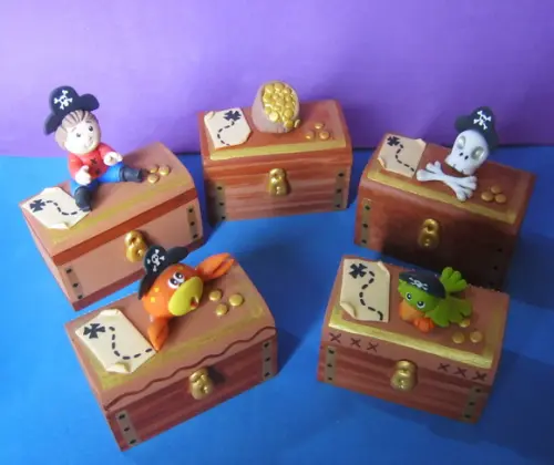 Mini Baú Pirata