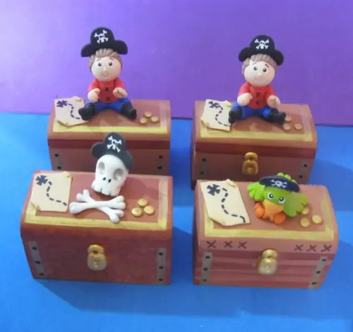Mini Baú Pirata