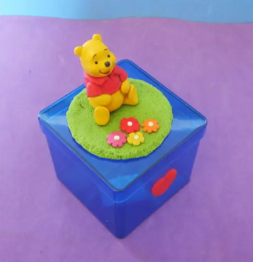 Pooh lembrancinha caixa acrílica
