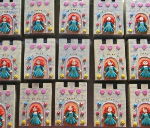 Porta Lápis mdf Princesa Valente Centro de Mesa