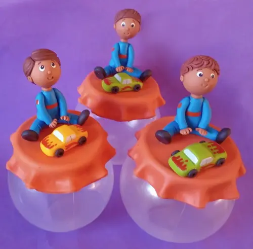 Pote 17cm Centro de Mesas Hot Wheels