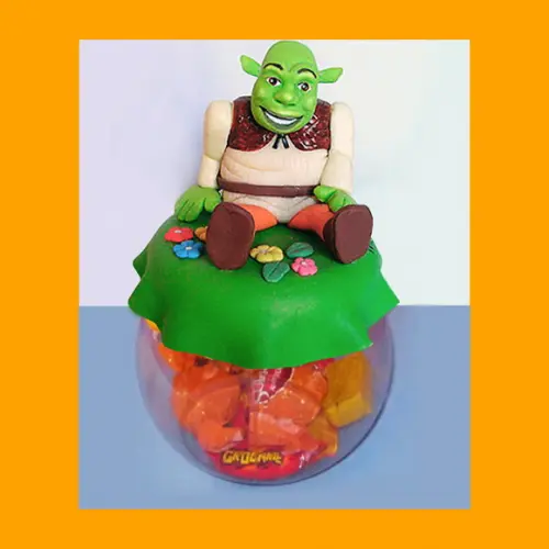 Pote baleiro 17cm Shrek lembrancinhas