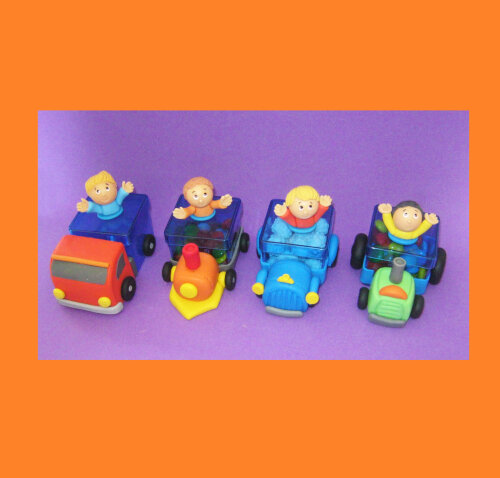 Carrinhos Diversão Porta Balinhas