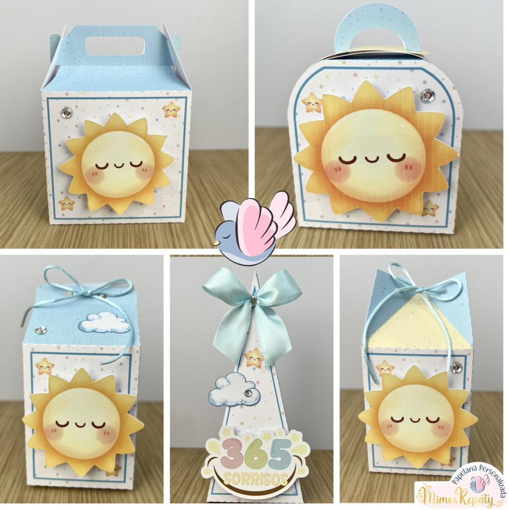 Kit Festa - Personalizado - 365 Sorrisos Menino