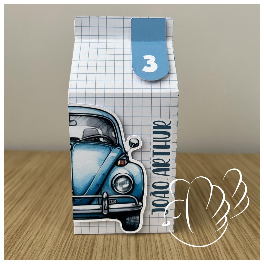 Kit Festa - Personalizado - Fusca Azul