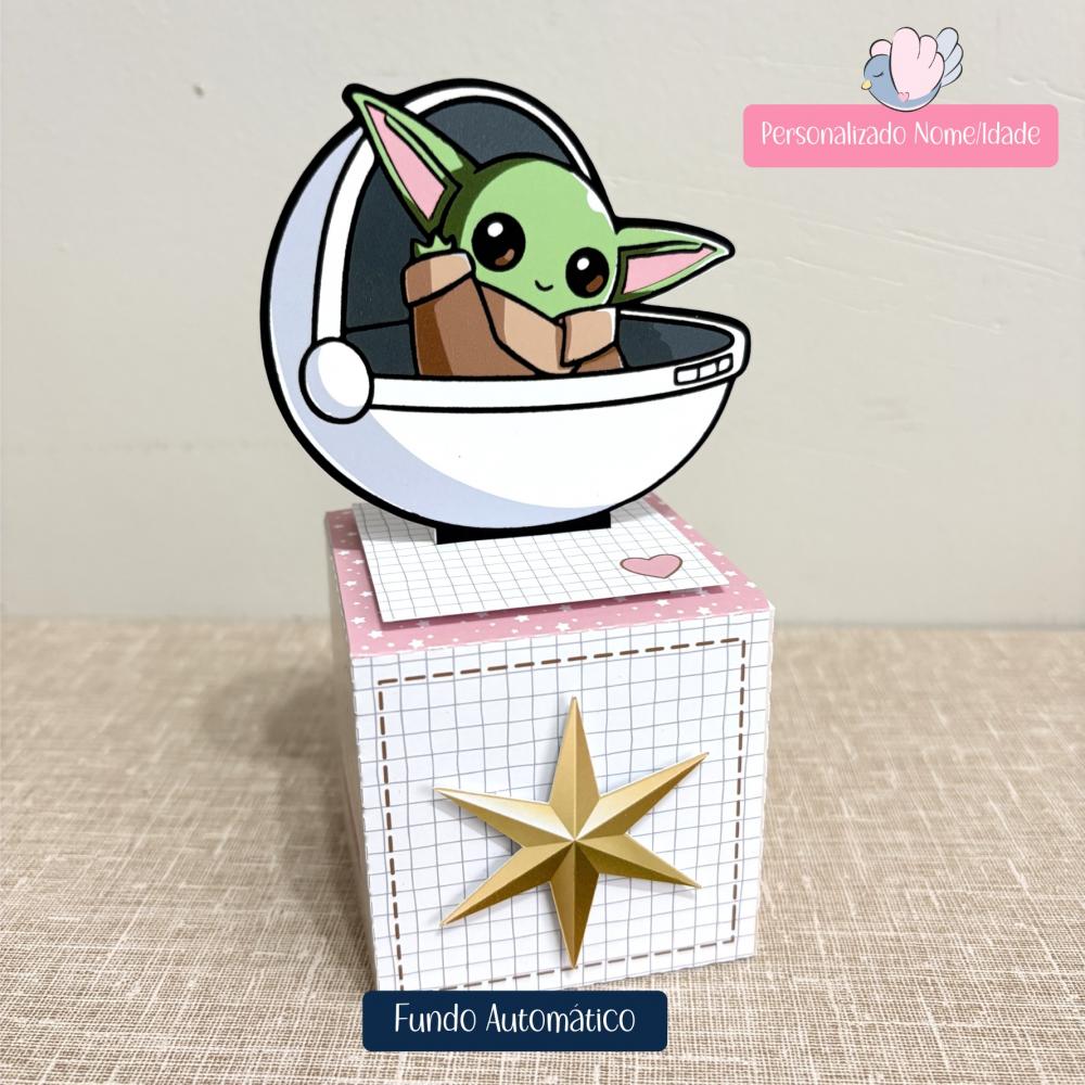 Kit Festa - Personalizado - Baby Yoda Menina