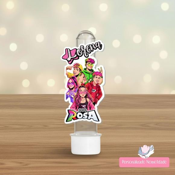 20 Apliques para Tubetes Personalizados - Clube dos Rosa
