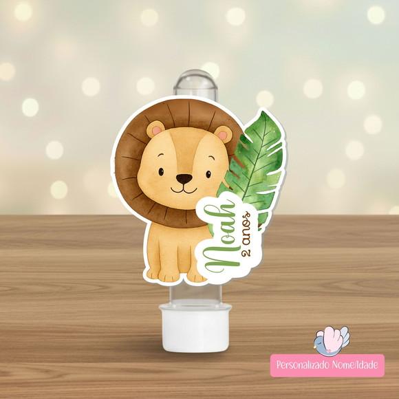 30 Apliques para Tubetes Personalizados - Leaozinho