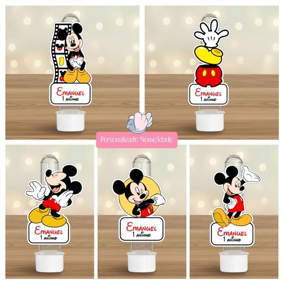 40 Apliques para Tubetes Personalizados - Mickey