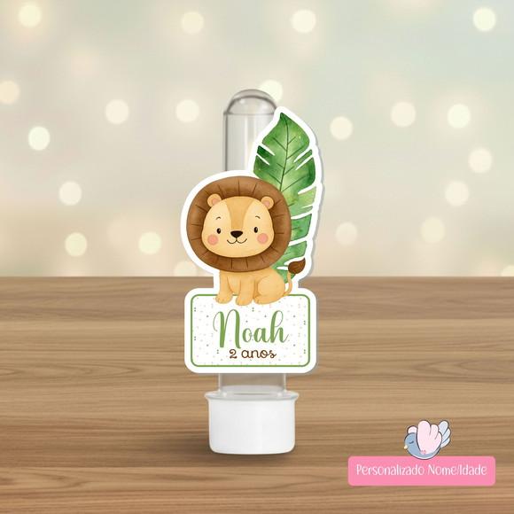 50 Apliques para Tubetes Personalizados - Leaozinho
