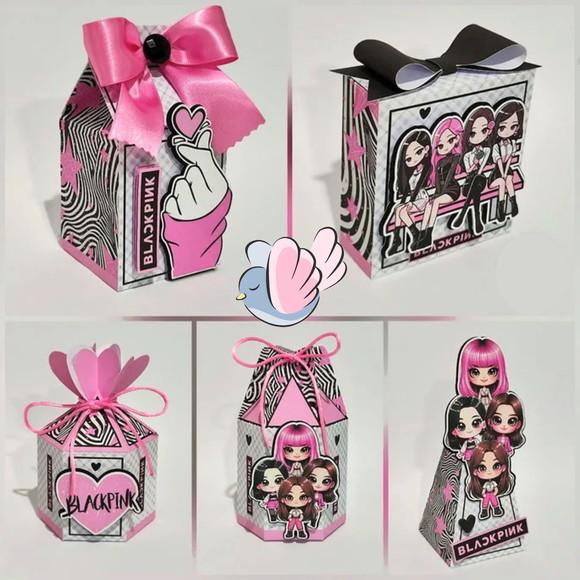 Kit Festa - Black Pink - 10 Itens