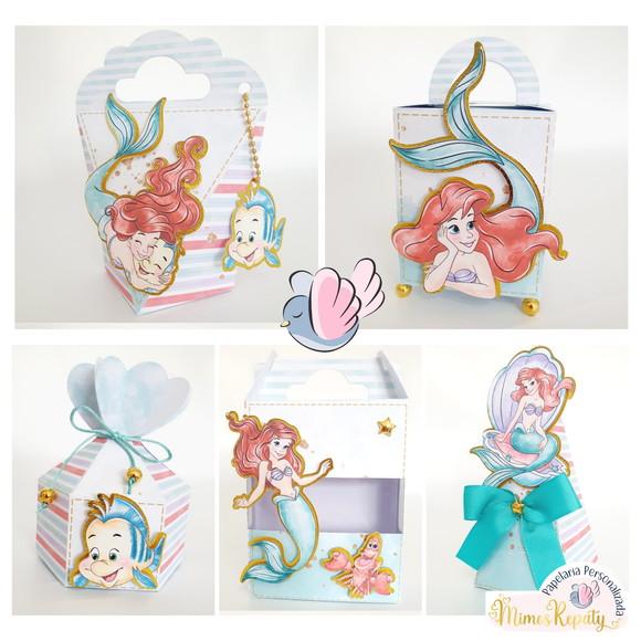 Kit Festa Ariel Aquarela -10 Itens