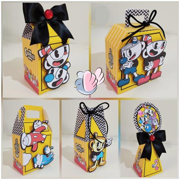 Kit Festa Cuphead - 10 Itens