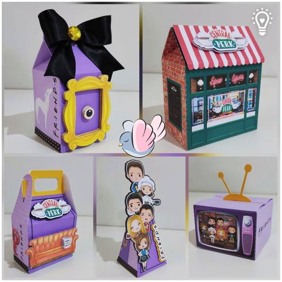 Kit Festa Friends - 10 Itens