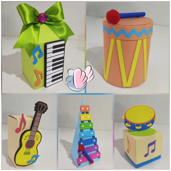 Kit Festa Instrumentos Musicais - 10 Itens