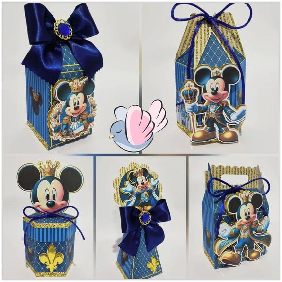 Kit Festa Mickey Realeza - 10 Itens