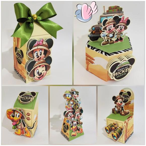 Kit Festa Mickey Safari - 10 Itens