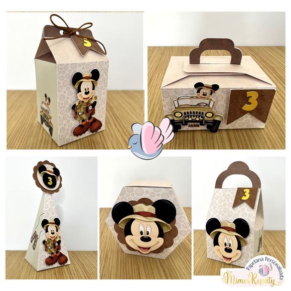 Kit Festa Mickey Safari -10 Itens