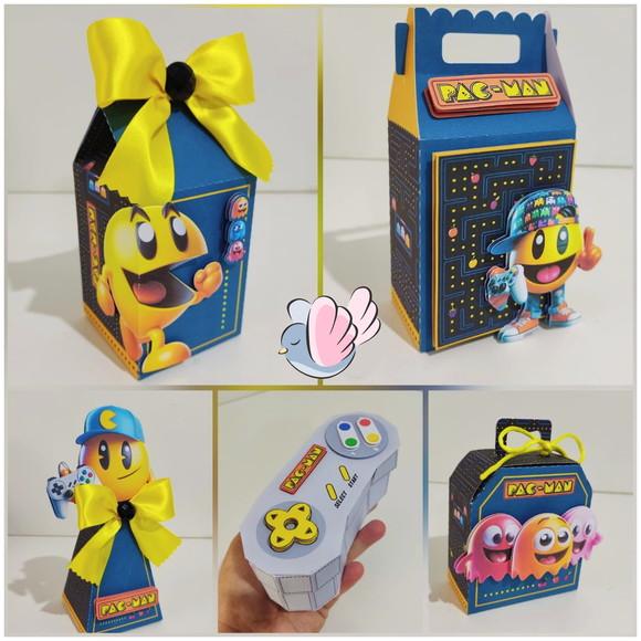 Kit Festa Pacman - 10 Itens