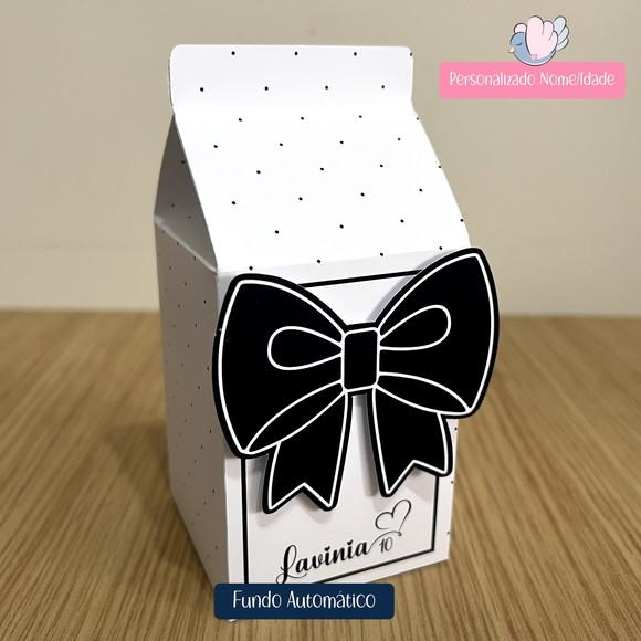 Personalizados - Caixinha - Laço Preto - 40 Itens