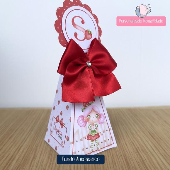 Personalizados - Caixinha - Menina Moranguinho - 30 Itens