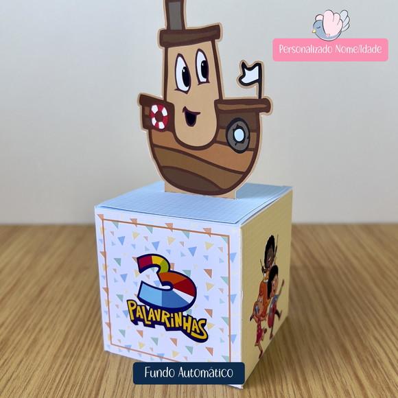 Personalizados - Caixinhas - 3 Palavrinhas - 10 Itens