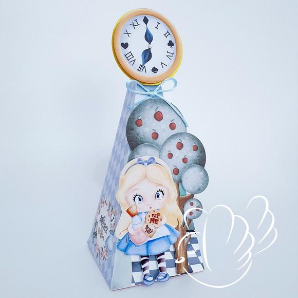 Personalizados - Caixinhas - Alice Aquarela - 10 Itens