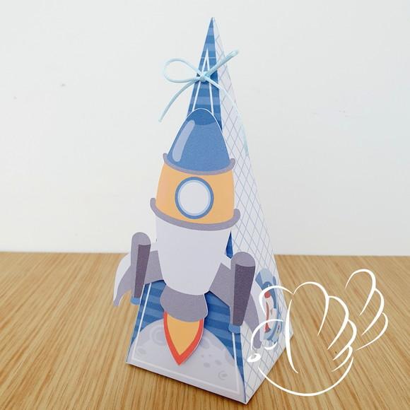 Personalizados - Caixinhas - Astronauta - 10 Itens
