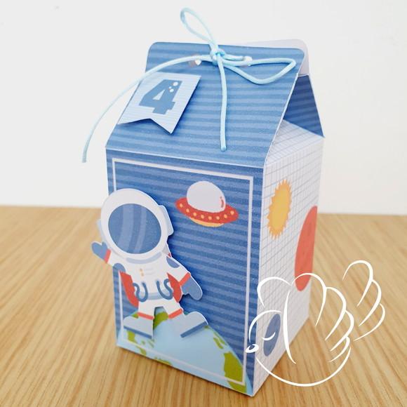 Personalizados - Caixinhas - Astronauta - 10 Itens