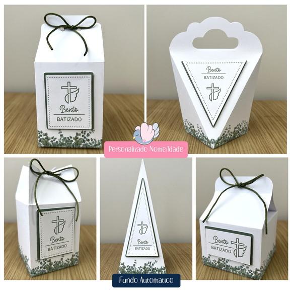 Personalizados - Caixinhas - Batizado - 30 Itens