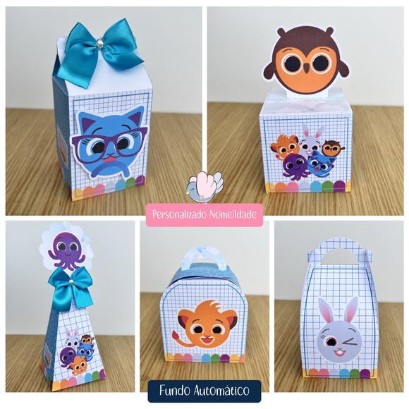 Personalizados - Caixinhas - Bolofofos - 10 Itens