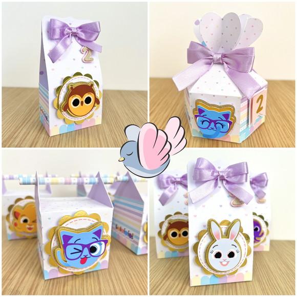 Personalizados - Caixinhas - Bolofofos - 10 Itens