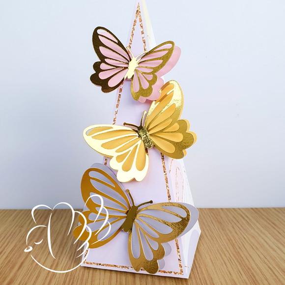 Personalizados - Caixinhas - Borboleta Candy - 10 Itens