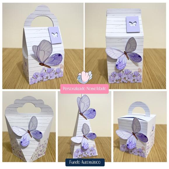 Personalizados - Caixinhas - Borboletas - 30 Itens