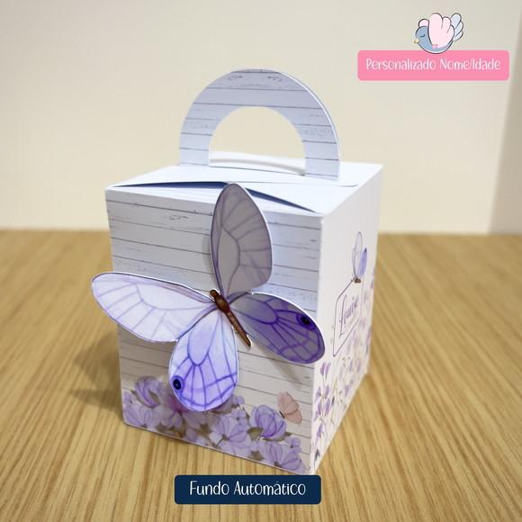 Personalizados - Caixinhas - Borboletas - 50 Itens