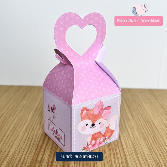 Personalizados - Caixinhas - Bosque Menina- 15 Itens